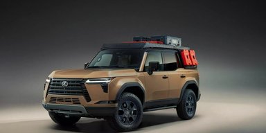 З кухнею і гамаком: Lexus показав вражаючі позашляховики для активного відпочинку (відео)