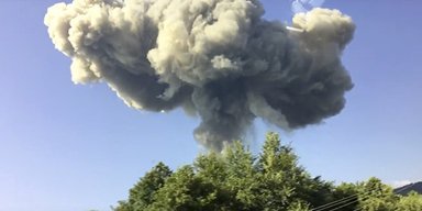 Взрывная волна Ични. Украинская армия устроила очередное пиротехническое шоу