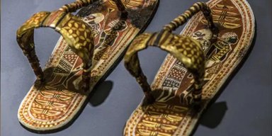 Сандалі Тутанхамона: взуття віком 3300 років давало змогу фараону топтати своїх ворогів (фото)