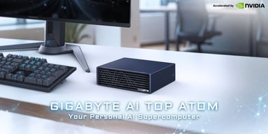 Искусственный интеллект на рабочем столе: чем удивляет Gigabyte AI Top Atom