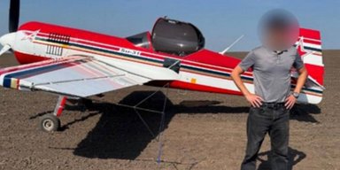 На Львівщині аварійно приземлився літак з пілотом із Австралії (фото)