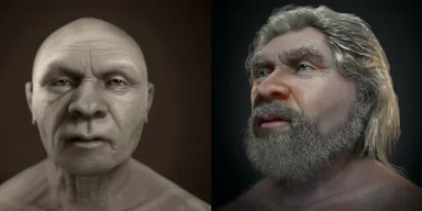 Воссоздали лицо возрастом 50 тысяч лет: ученые смоделировали лицо неандертальца из французской пещеры