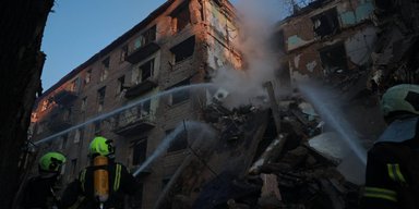 Атака на Київ та область: відомо про шість загиблих, зруйнований під'їзд багатоповерхівки