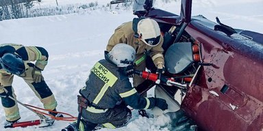 В РФ разбился вертолет с олигархами, которые помогали в войне против Украины (видео)