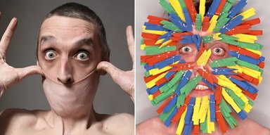 Может натянуть кожу с шеи на рот: рекордсмен Книги рекордов Гиннеса имеет редкое заболевание (фото)