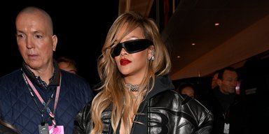Рианна появилась на спортивном событии с часами на ноге за 15 млн гривен (фото)