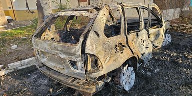 Обстріл цивільного авто в Херсоні: в ОВА розповіли про стан двомісячного немовля (фото)