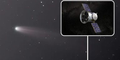 Межзвездный объект 3I/ATLAS: телескоп NASA увидел, как он покидает Солнечную систему (фото)