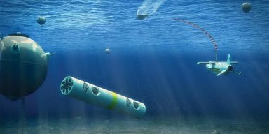 Знищує міни одним пострілом: у США показали унікальний дрон-тральщик Barracuda (відео)