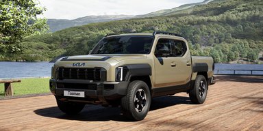 На украинский рынок выйдет первый рамный пикап Kia с необычным дизайном (фото)