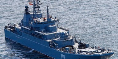 Военный корабль РФ прятался у побережья Дании во время атаки дронов, — СМИ