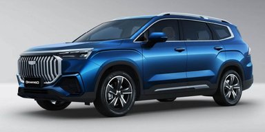 Сім місць і двигун Volvo: представлено недорогий експортний кросовер Geely (фото)