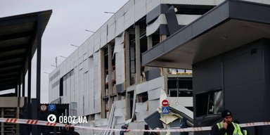 Во время атаки на Киев поврежден логистический центр крупной сети супермаркета