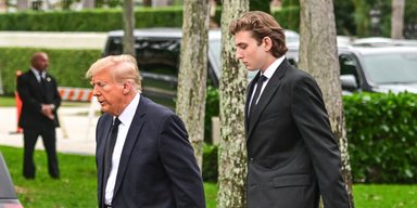 18-летний Бэррон Трамп начинает политическую карьеру