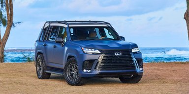 Для любителів серфінгу: Lexus презентував оригінальний пляжний позашляховик (фото)
