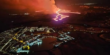 В Ісландії з'явилися нові вогняні тріщини: є загроза появи шлейфу токсичного газу (фото)