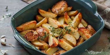 Рецепт ароматного картофеля по-деревенски
