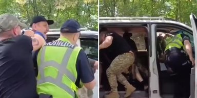 "Заставляют быть героем": Ольга Фреймут показала, как жестко мобилизуют ее оператора (видео)