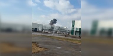Гарне піке: росЗМІ показали атаку АН-196 "Лютий" на військовий полігон РФ в Муліно (відео)