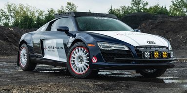 Суперкар Audi R8 получил экстремальную внедорожную версию для ралли (видео)