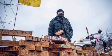 Что будет с Майданом, или почему художник Борис Егиазарян перестал писать картины