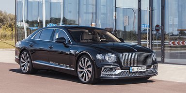 Вершина эпохи. Тест-драйв третьего поколения Bentley Flying Spur (видео)