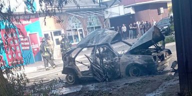 Переполох в Бердянске: в ГУР рассказали подробности подрыва авто с офицерами ФСБ (фото)
