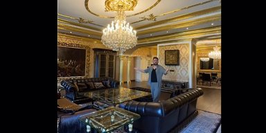 Позавидовал бы даже Пшонка: в Киеве за $3 млн продают "золотую" квартиру (видео)
