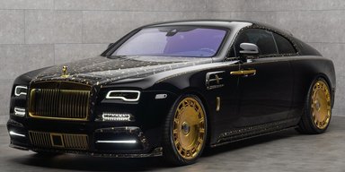 Розкіш найвищого ґатунку: випущено ексклюзивний золотий Rolls-Royce (фото)