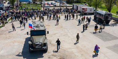 Вибухнув автомобіль: у Бердянську ліквідували кількох працівників ФСБ, – Андрющенко