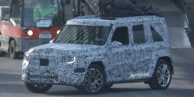 "Гелендваген" в миниатюре: новый внедорожник Mercedes впервые заметили на дорогах (фото)