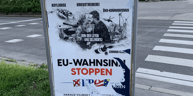 На вулицях Австрії з'явилися плакати проти допомоги Україні: в МЗС відреагували (фото)