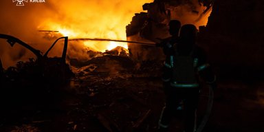 Ночная атака ВС РФ: в Киеве зафиксировано более 15 прямых попаданий, — Игнат (видео)