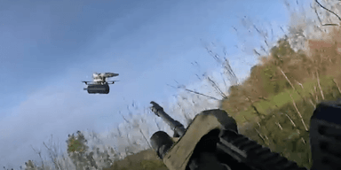 Поцілили на ходу: легіонери ЗСУ показали, як збили FPV з пікапа на великій швидкості (відео)