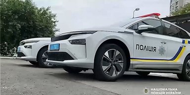 Полиция Киева начала использовать новейшие электромобили Skoda (видео)