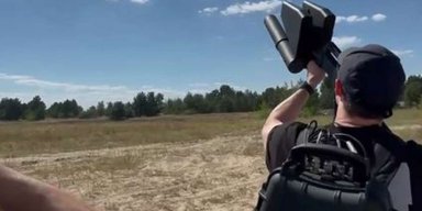 Федоров протестував антидронову рушницю Piranha і поділився результатами (відео)
