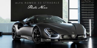 "Чорна перлина": Alfa Romeo створила унікальний автомобіль для колекціонера (фото)