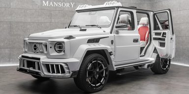 820 сил і двері як у Rolls-Royce: представлено розкішний кабріолет "Гелендваген" (фото)