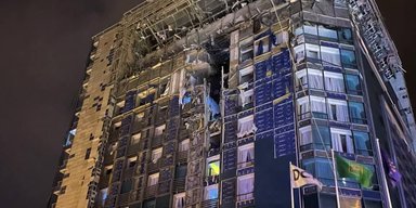 Удар по Kharkiv Palace: у поліції назвали тип ракети, яку використовували росіяни