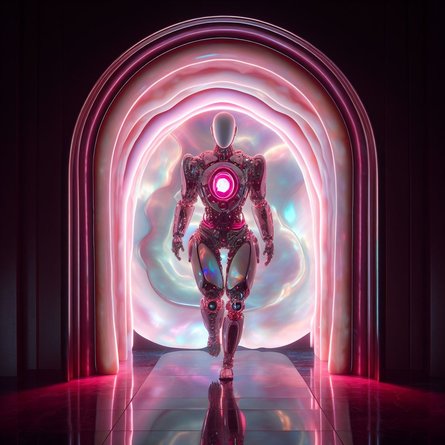 Иллюстрация ИИ, Станислав Лем, генерация изображений ИИ, Возвращение со звезд