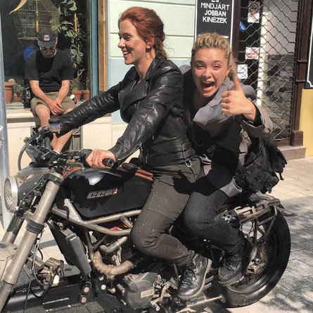 Скарлетт Йоханссон, флоренс пью, черная вдова