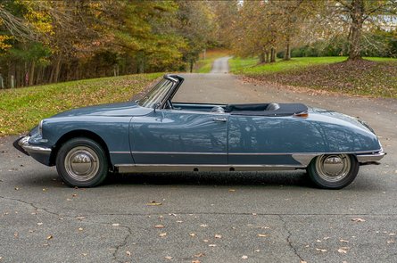 кабриолет Citroen DS, Citroen DS 1955, история Citroen DS