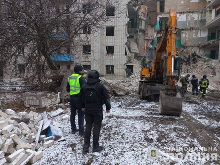 Глухов, удар по Глухову