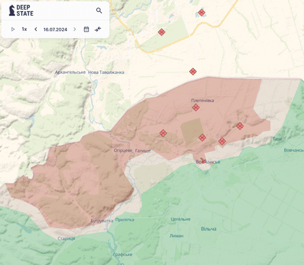 ситуація у вовчанську