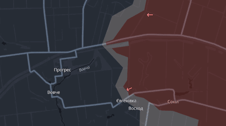 Карта боевых действий