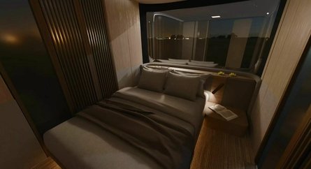 Дом на колесах спальня, автодом Pininfarina, AC Future eTH