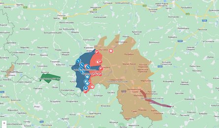 Прорив в Курській області, ЗС РФ, бої, карта, 16 вересня, Радио Свобода
