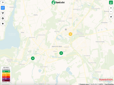 АрселорМиттал, Кривой Рог, облако Кривой Рог, качество воздуха Кривой Рог, качество воздуха Кривой Рог