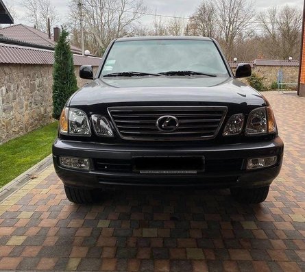 Lexus LX470, внедорожник Lexus, капсула времени