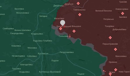 ситуация на фронте, новости с фронта, карта боевых действий, DeepState